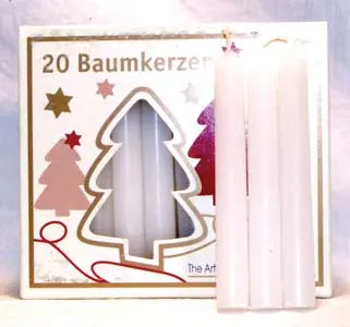 White Chime Candle Pack