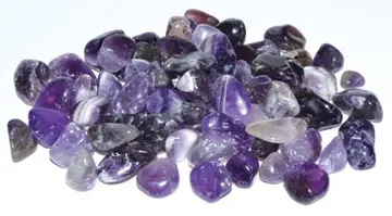 Amethyst Tumbled Chip Set