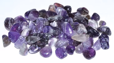 Amethyst Tumbled Chip Set