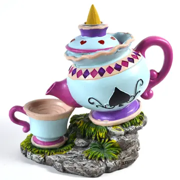 Alice Tea Pot Backflow Incense Burner