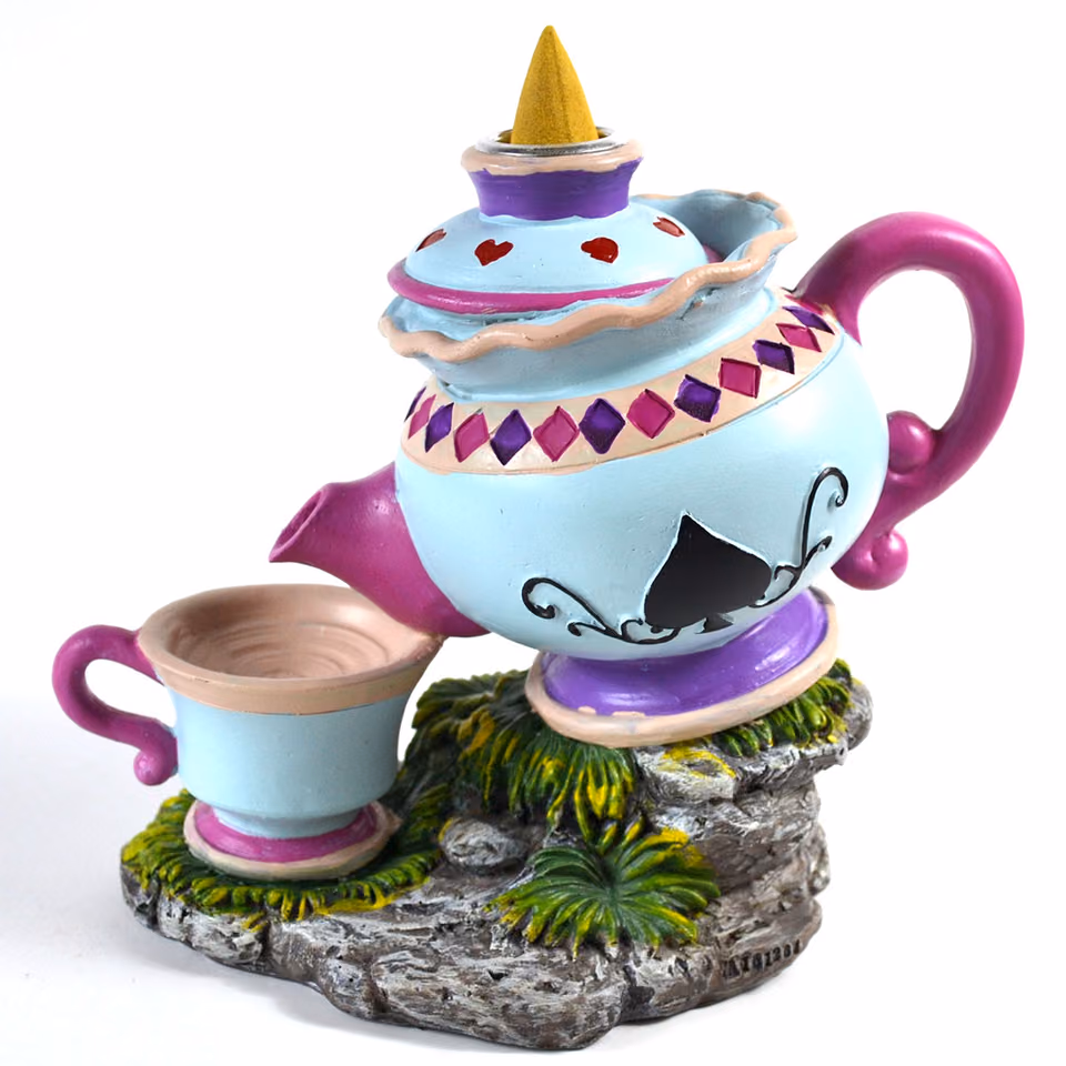 Alice Tea Pot Backflow Incense Burner