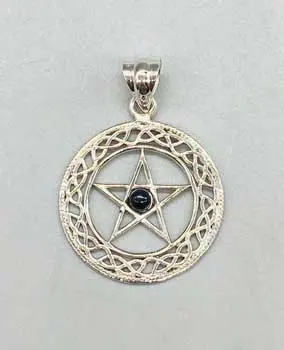 Black Obsidian Pentagram
