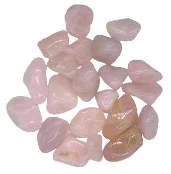 Rose Quartz Tumbled Stone Set