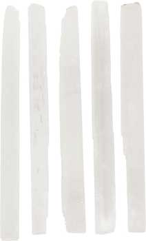 Selenite Stick Set