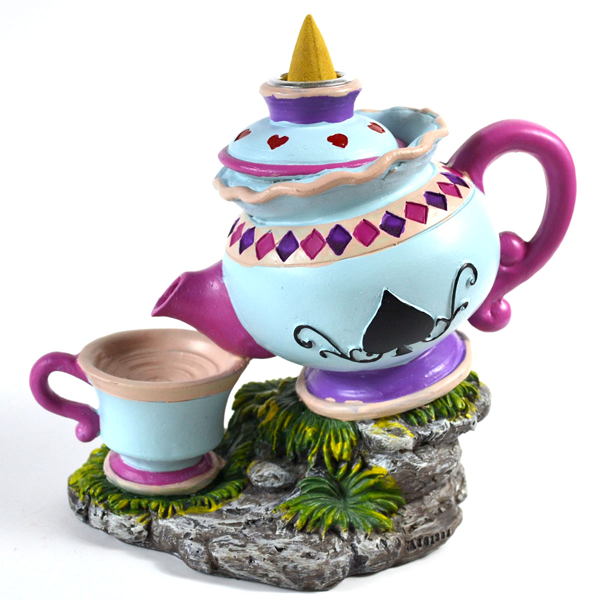 Alice Tea Pot Backflow Incense Burner